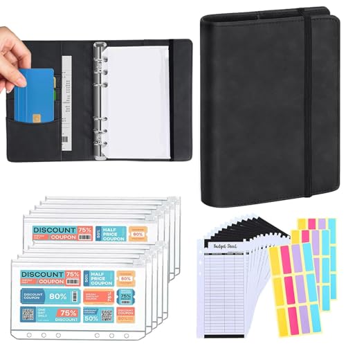 Budgetordner-Organizer, Geldbinder, Bargeldplaner, wasserdicht, Geld-Organizer für persönliche Finanzen, Haushalt, Budgetordner-Organizer, Geldbinder, Bargeldplaner, wasserdicht, Geld-Organizer für persönliche Finanzen, Haushalt, von Genérico