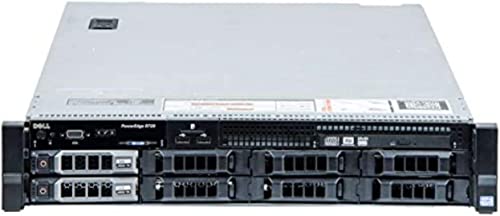 Dell R720 Rack-Server | 8x SFF | 2x Xeon 10-Core E5-2660 V2 | 128GB RAM DDR3 | 2x3TB SAS | H710 Ctrl | 2xPSU | Windows Server std 2022 (zertifiziertes Generalüberholt) von Generico