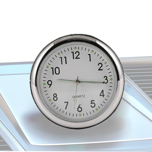 Fahrzeuguhr – Auto-Thermometer, automatisches Hygrometer, Temperatur-Monitor mit Hintergrundbeleuchtung mit Klebehalterung, dekoratives Innenzubehör für Boote Ca Fahrzeuguhr – Auto-Thermometer, automatisches Hygrometer, Temperatur-Monitor mit Hintergrundbeleuchtung mit Klebehalterung, dekoratives Innenzubehör für Boote Ca von Genérico