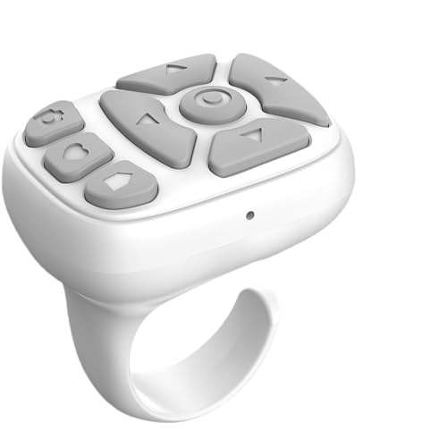 Fernbedienung zum Umblättern von Seiten | Ring-Fernbedienung für Handy, Steuerung zum Umblättern von Seiten, Video-Fernbedienung für Heimtelefon Fernbedienung zum Umblättern von Seiten | Ring-Fernbedienung für Handy, Steuerung zum Umblättern von Seiten, Video-Fernbedienung für Heimtelefon von Genérico