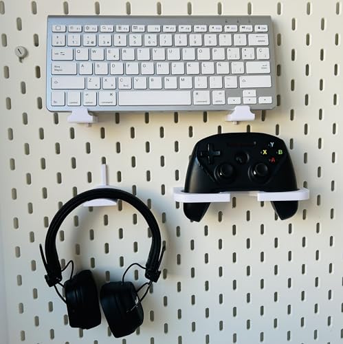 Genérico Gamer-Kit für IKEA SKÅDIS Dashboard – Controller, Kopfhörer und Tastatur – 3D-Druck, kompatibel mit Xbox, PS5, PS4, Switch Pro und ähnlichen Genérico Gamer-Kit für IKEA SKÅDIS Dashboard – Controller, Kopfhörer und Tastatur – 3D-Druck, kompatibel mit Xbox, PS5, PS4, Switch Pro und ähnlichen von Genérico