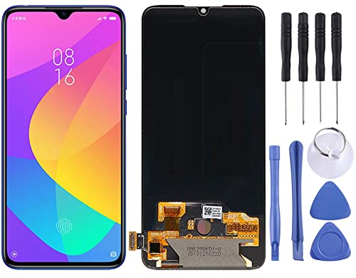 Generico LCD-Display kompatibel für XIAOMI REDMI Mi 9 Lite Touchscreen Glas DIGITAL IZER mit Schraubendreher-Set von Generico