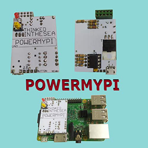 Generico Raspberry Pi Hat ADD on POWERMYPI Smart Power Supply Unit Button On/Off von Generico