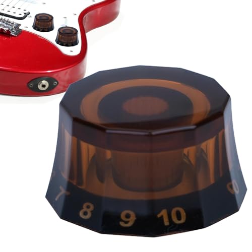 Gitarren-Lautstärkeregler, Bassknöpfe, Creative Dodecagon LP, Gitarrenzubehör mit Geschwindigkeitsregler, Drehknöpfe für Gitarre von Genérico