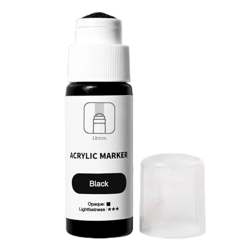 Graffiti-Marker - Acrylfarbenstift, Permanenttintenwischer, wasserdichter Marker mit 18 mm Spitze, lichtbeständiger Straßen-Kunst-Stift Graffiti-Marker - Acrylfarbenstift, Permanenttintenwischer, wasserdichter Marker mit 18 mm Spitze, lichtbeständiger Straßen-Kunst-Stift von Genérico