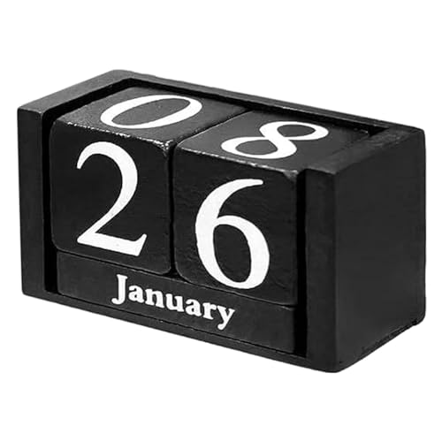 Holiday Wooden Countdown Kalender aus Holz, Countdown, Hochzeits-Countdown, Schreibtisch-Dekoration aus Holz, Schreibtisch-Ornament Holiday Wooden Countdown Kalender aus Holz, Countdown, Hochzeits-Countdown, Schreibtisch-Dekoration aus Holz, Schreibtisch-Ornament von Genérico