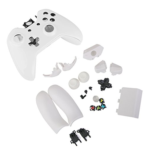 Housing Shell Ersatz komplett Kit Fall von Notebook für Xbox Ein Wireless Controller – Weiß von Generico