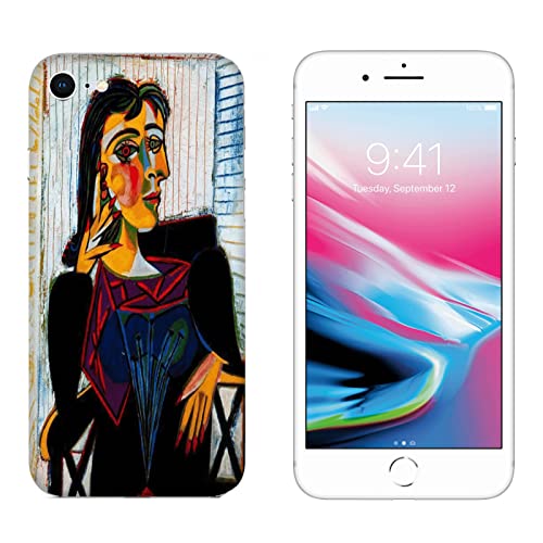 Hulle Schutz kompatibel mit Apple iPhone 8 Gemälde Picasso Dora Aber/Weiches TPU-Silikongel/Telefon-Hartschale zum Aufstecken, rutschfest, Kratzfest, stoßfest, schützendes TPU von Generico