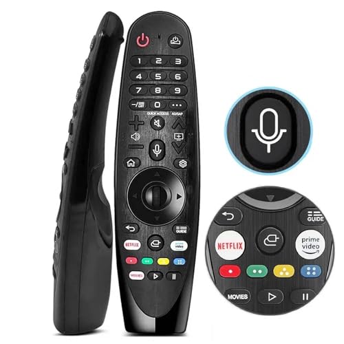 Intelligente Fernbedienung für LG, Magic Remote AN-MR20GA, AKB75855501, mit Sprachsteuerung, Mausfunktion, Tasten für Netflix und Amazon Intelligente Fernbedienung für LG, Magic Remote AN-MR20GA, AKB75855501, mit Sprachsteuerung, Mausfunktion, Tasten für Netflix und Amazon von Genérico