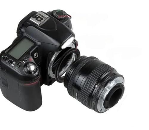 Invertierungsring Ziel Bajonett kompatibel mit Canon Eos zur Montage von Zielen für Makrophotographie (58 mm) von Generico