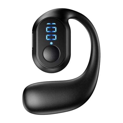 Kabellose Kopfhörer mit Mikrofon, Sportkopfhörer BT 5.3, Geräuschreduzierung, IPX5 wasserdicht, schweißresistent, Trainingskabel mit HiFi-Sound von Genérico