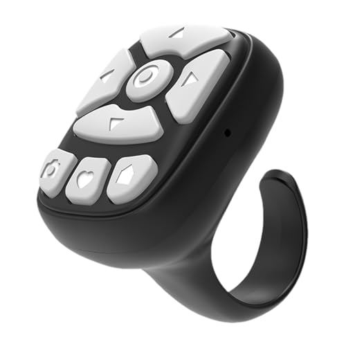 Kabelloser Seitenspender, kabelloser Finger-Scroller, Handysteuerung, Clicker zum Umblättern von Seiten, Video-Fernbedienung für zu Hause Kabelloser Seitenspender, kabelloser Finger-Scroller, Handysteuerung, Clicker zum Umblättern von Seiten, Video-Fernbedienung für zu Hause von Genérico