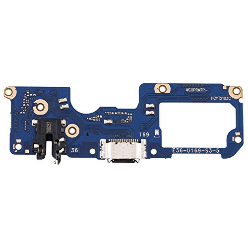 Kompatibel mit OPPO Realme 7 Pro RMX2170 Ersatzteil PCB Modul USB Typ C Anschluss Ladebuchse + Mikrofon Anruf DC Board SynNC Daten +in Kopfhörer von Generico