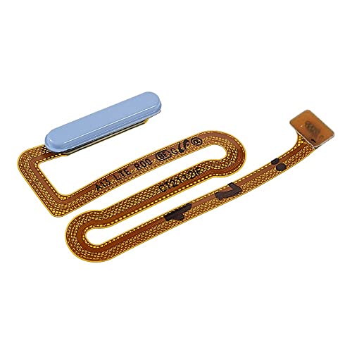 Kompatibel mit Samsung Galaxy A13 4G A135 A135F Flat Flex Ribbon Kabel Stecker x für Anschluss Key Home to Mainboard Fingerprint Leser in der Mitte (Blau) von Generico