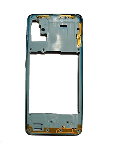 Kompatibel mit Samsung Galaxy A51 SM-A515F A515 F, A515 Ersatzteil Middle Frame, zentraler Rahmen mit Seitenrahmen+Tasten Volumen Hellblau von Generico