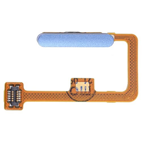 Kompatibel mit XIAOMI 11 Lite 5G NE / 2109119DG / Mi 11 Lite 4G M2101K9AG / 5G M2101K9G flat flex ribbon FINGERPRINT Verbindungskabel Key HOME to MAINBOARD Spieler in der Mitte (Blau) von Generico