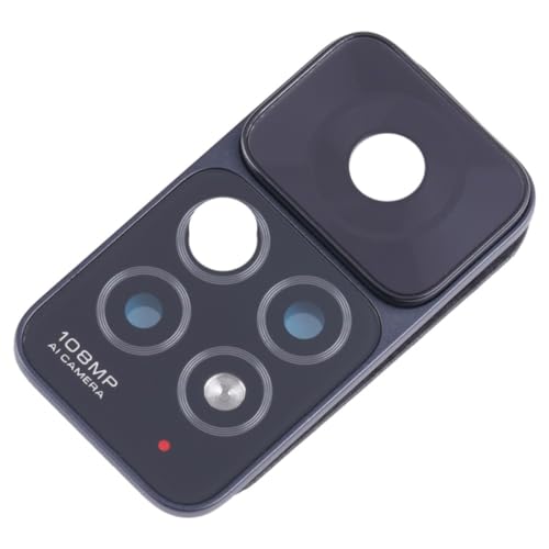 Kompatibel mit Xiaomi Redmi Note 11 Pro 5G / Redmi Note 11 Pro 4G Glas Rückseite Glas Linse Schale Objektiv + Rahmen RING Rear Kamera Back Kamera schwarz Kompatibel mit Xiaomi Redmi Note 11 Pro 5G / Redmi Note 11 Pro 4G Glas Rückseite Glas Linse Schale Objektiv + Rahmen RING Rear Kamera Back Kamera schwarz von Generico