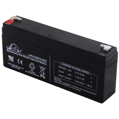 LEOCH LP6-5.0 DJW6-5.0 6V 5.0 Ah LP Serie AGM Blei-Säure LEOCH LP6-5.0 DJW6-5.0 6V 5.0 Ah LP Serie AGM Blei-Säure von Generico