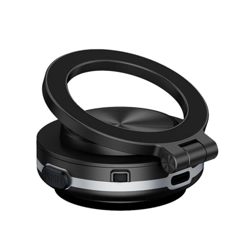 Magnetische Telefonhalterung mit leistungsstarkem Saugnapf: Faltbare Halterung mit doppelter Seite, Autohalterung für Autos mit Vakuum, um 360 Grad drehbar, kompatibel mit Android und iPhne e Magnetische Telefonhalterung mit leistungsstarkem Saugnapf: Faltbare Halterung mit doppelter Seite, Autohalterung für Autos mit Vakuum, um 360 Grad drehbar, kompatibel mit Android und iPhne e von Genérico