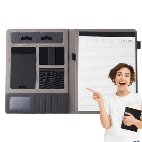 Multifunktionaler Business-Binder, A4, multifunktionaler Business-Binder, Aktenkoffer für Männer und Frauen, für Arbeitszimmer, Konferenzraum Multifunktionaler Business-Binder, A4, multifunktionaler Business-Binder, Aktenkoffer für Männer und Frauen, für Arbeitszimmer, Konferenzraum von Genérico