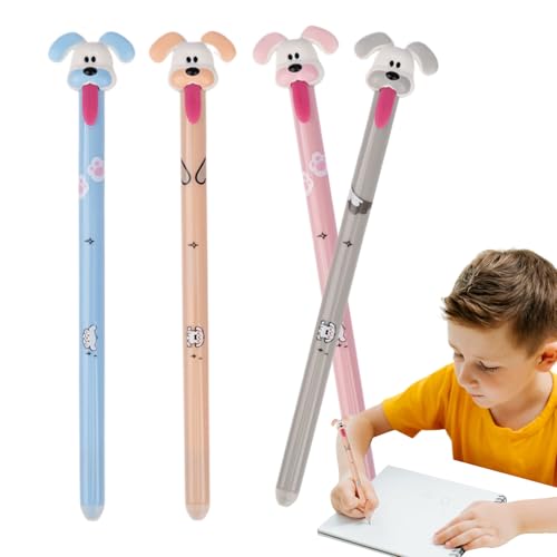Niedliche Hundestifte für Kinder, Gelschreiber mit ergonomischem Gel 0,5 mm | Tragbares Schreibwerkzeug, Lernzubehör für Arbeit, Alltag Niedliche Hundestifte für Kinder, Gelschreiber mit ergonomischem Gel 0,5 mm | Tragbares Schreibwerkzeug, Lernzubehör für Arbeit, Alltag von Genérico