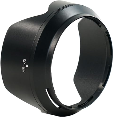 PARALUCE HB-85 kompatibel mit Nikon Z für Z 24-70mm f/4 S Objektiv (nicht für Z 24-70mm f/2.8 S) ABS starr schwarz Blütenblatt von Generico