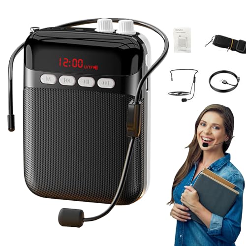 Persönlicher Sprachverstärker: Leichter Sound, kabelloser Mikrofon-Lautsprecher, Clip an der , tragbarer Gesprächsverstärker, tragbare Einheit zur Sprachprojektion Persönlicher Sprachverstärker: Leichter Sound, kabelloser Mikrofon-Lautsprecher, Clip an der , tragbarer Gesprächsverstärker, tragbare Einheit zur Sprachprojektion von Genérico