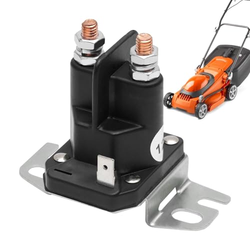 Solenoid des Rasenmähers, Startrelais für Rasenmäher, 12 V, Magnetspule für Rasenmäher, multifunktionales Zubehör für Rasentrimmer, Gartentraktor von Genérico