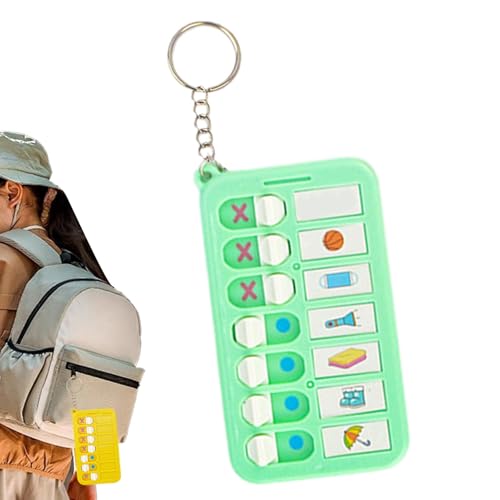 Tagesablaufkarte für Kinder | Routineplan für kleine Aufgaben mit Schlüsselanhänger | tragbare Taschengrafik, zufälliger Stil für Zuhause, Schule, und Mädchen Tagesablaufkarte für Kinder | Routineplan für kleine Aufgaben mit Schlüsselanhänger | tragbare Taschengrafik, zufälliger Stil für Zuhause, Schule, und Mädchen von Genérico