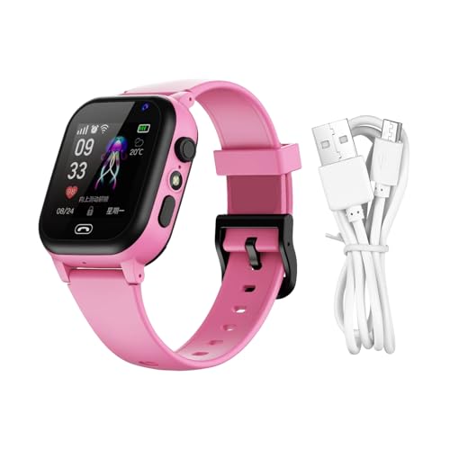 Telefonuhr für Kinder, mit Smartwatch für Kinder, intelligente Uhr 4G, mit Telefon für Kinder, intelligent für Kinder mit 4 g, GPS, wiederaufladbarer Akku für Kamera Telefonuhr für Kinder, mit Smartwatch für Kinder, intelligente Uhr 4G, mit Telefon für Kinder, intelligent für Kinder mit 4 g, GPS, wiederaufladbarer Akku für Kamera von Genérico