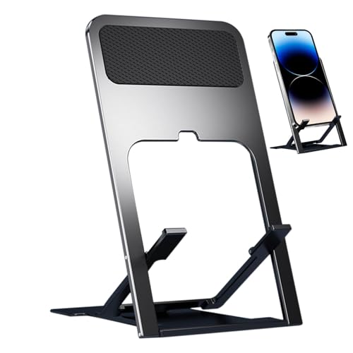 Verstellbare Handyhalterung: Klappbare Schreibtischfeder, Anti-Slip-Handyhalterung, Tablet-Halterung, tragbare Freisprecheinrichtung, Reisebegleiter zum Anschauen von Vid Verstellbare Handyhalterung: Klappbare Schreibtischfeder, Anti-Slip-Handyhalterung, Tablet-Halterung, tragbare Freisprecheinrichtung, Reisebegleiter zum Anschauen von Vid von Genérico