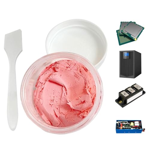 Wärmeleitpaste für den Computer – Hochleistungs-Kühlkörper-Verbundwerkstoff, CPU-Kühlung | effiziente Wärmeableitung für Prozessoren, Grafikkarten, Kühlsysteme von Genérico