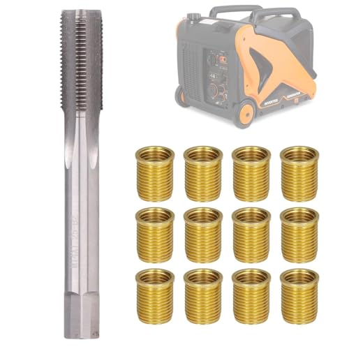 Zylinderkit für Zündkerzen, Reparaturset für Zündkerze, M14 x 1,25, Zündkerzeneinsätze M16 x 1,25, 11 x Schraubengewinde-Set für die Reparatur Zylinderkit für Zündkerzen, Reparaturset für Zündkerze, M14 x 1,25, Zündkerzeneinsätze M16 x 1,25, 11 x Schraubengewinde-Set für die Reparatur von Genérico