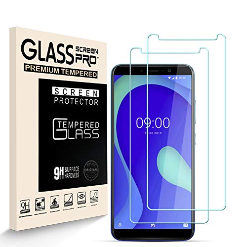 Generies Panzerglasfolie Schutzfolie für Wiko Y80, 9H-Härte Tempered Glass, Anti-Kratzer, Einfache Installation, Anti-Fingerabdruck Displayschutzfolie für Wiko Y80 [2 Stück] von Generies