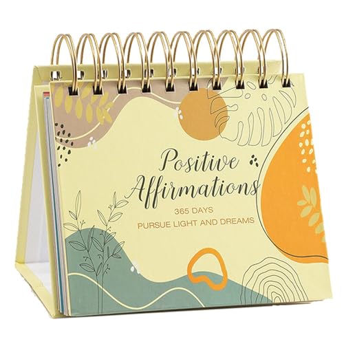 Affirmation Kalender 2025 Tageskalender Inspiration Tischkalender Motivation Zitate Schreibtischkalender Geschenk Büro Familie Freunde von Générique