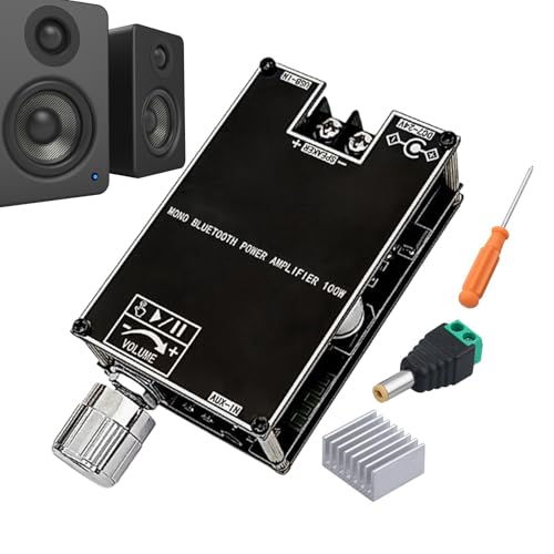 Audio Amplifier Board, 100 W Mono Verstärker, Powerful Wireless Subwoofer, 3,5 x 1,77 x 0,78 Zoll Home Studio Zubehör für Live Sound Equipment, Outdoor Event Speaker System Audio Amplifier Board, 100 W Mono Verstärker, Powerful Wireless Subwoofer, 3,5 x 1,77 x 0,78 Zoll Home Studio Zubehör für Live Sound Equipment, Outdoor Event Speaker System von Générique