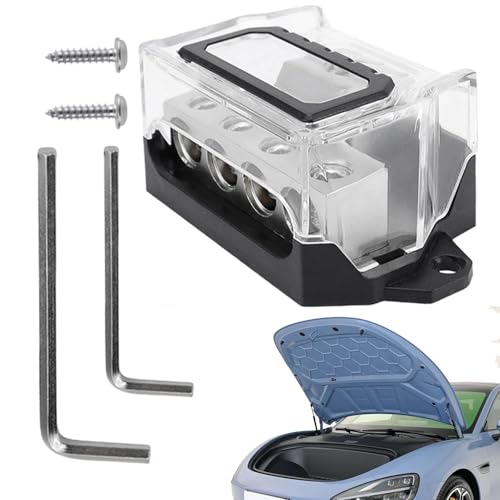 Audio-Verteilerblock für , Bodenverteilerblock | Der tragbare 12-V-Bodenverteiler enthält den Schlüssel – Stereo-Verstärker, Batterieklemmen und -enden, Stromkreisklemme Audio-Verteilerblock für , Bodenverteilerblock | Der tragbare 12-V-Bodenverteiler enthält den Schlüssel – Stereo-Verstärker, Batterieklemmen und -enden, Stromkreisklemme von Générique