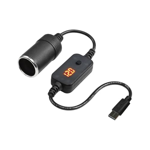 Auto Buchse Konverter Adapter, Tragbare Transformator Kabel Auto Ladegerät Adapter Stecker für Handys Tablet Laptop von Générique