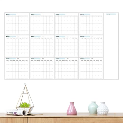 Blank Calendar Planner, Slate From the Dry Delete Calendar – Wiederverwendbarer Kalender, 35 x 58 Zoll Wandplaner – gelöschte Boards für die Familie Friends of Friends of the Family Blank Calendar Planner, Slate From the Dry Delete Calendar – Wiederverwendbarer Kalender, 35 x 58 Zoll Wandplaner – gelöschte Boards für die Familie Friends of Friends of the Family von Générique