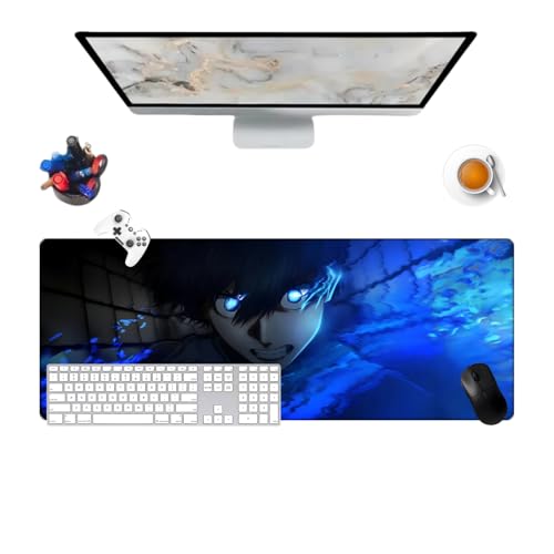 Blue Lock Pretty Mauspad für Büro, Anime, rutschfest, strukturierte Oberfläche, 800 x 300 x 3 mm, für Computer, Gamer, Büro und Laptops Blue Lock Pretty Mauspad für Büro, Anime, rutschfest, strukturierte Oberfläche, 800 x 300 x 3 mm, für Computer, Gamer, Büro und Laptops von Générique