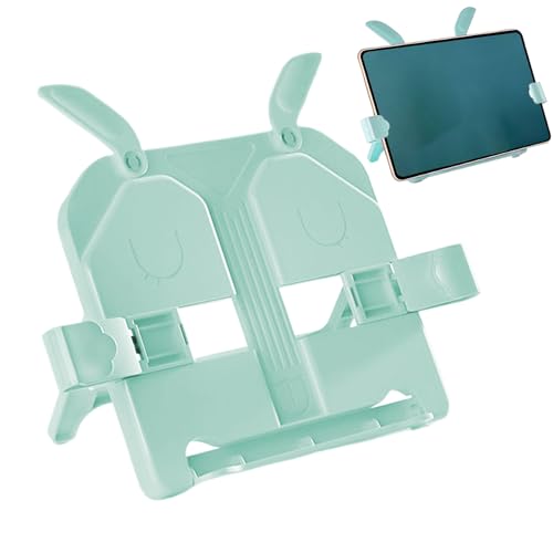 Buchständer, klappbar, verstellbar, Klemme, Buchhalter, 7,8 x 8,66 x 0,98 Zoll (17,8 x 20,66 x 0,98 cm), tragbar, Augenschutz, für Reisen, Büro, Küche, Bibliothek, Zuhause von Générique
