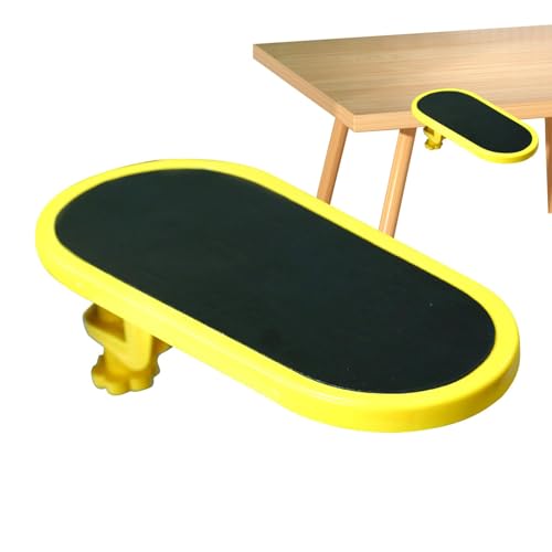 Computer-Armauflage – Verlängerung der Schreibtisch-Armauflage, ergonomische Handgelenkauflage, Klemme, verstellbare Schreibtisch-Armauflage, für den Heimtisch von Générique
