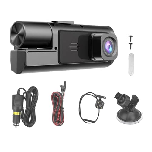 Dash Camera, Car Camera, 3 Channel Recorder, 1080P Front Lens, 720P Interior Glass, G-Sensor, Motion Detection, Car Safety Monitor, 5,91 x 4,33 x 2,76 Zoll, Schwarz, 1 Set Dash Camera, Car Camera, 3 Channel Recorder, 1080P Front Lens, 720P Interior Glass, G-Sensor, Motion Detection, Car Safety Monitor, 5,91 x 4,33 x 2,76 Zoll, Schwarz, 1 Set von Générique