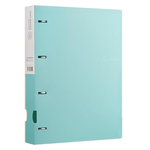 Dokumentenfolder, Projektfolder, wiederbefüllbarer Binder Secure Closure Durable Build Compact Size Easy Storage Practical Use Lightweight, Dokumentenhalter für Reisen, 30,9 x 40,6 cm von Générique