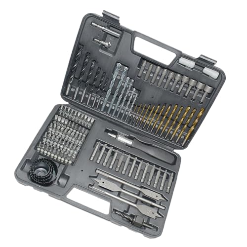 Drill Bit Set, Screw Driving Bits, 32 x 22 x 6 Zoll Full Combo Kit mit Carrying Case für Reparatur, Woodworking, Metalworking, Masonry, Carpentry, Home Improvement, Bau Drill Bit Set, Screw Driving Bits, 32 x 22 x 6 Zoll Full Combo Kit mit Carrying Case für Reparatur, Woodworking, Metalworking, Masonry, Carpentry, Home Improvement, Bau von Générique