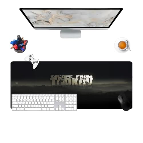 Escape from Tarkov Game Mauspad, Schreibtischunterlage, 800 x 300 x 3 mm, wasserdicht, Unterseite aus Gummi, rutschfeste Oberfläche Escape from Tarkov Game Mauspad, Schreibtischunterlage, 800 x 300 x 3 mm, wasserdicht, Unterseite aus Gummi, rutschfeste Oberfläche von Générique
