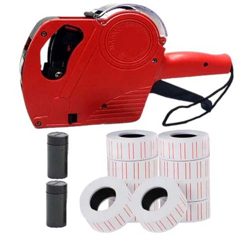 Etikettiermaschine, Etikett-Maker für den Einzelhandel, Handheld Labeling Maschine, Pricing Sticker Maschine, Practical Code Maker Pricing Labeler Maker Multi-Function für Supermarket Shopping Mall von Générique