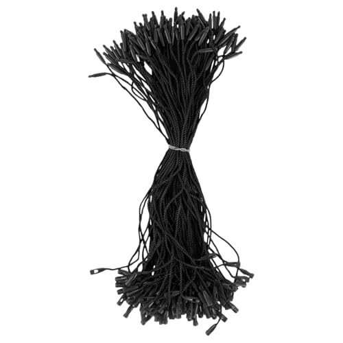 Etikettkette für Kleidung, 100 x Haken mit Schnalle mit Druckverschluss – Etikett Seil, Krawatten für Kleidung Etikettkette für Kleidung, 100 x Haken mit Schnalle mit Druckverschluss – Etikett Seil, Krawatten für Kleidung von Générique