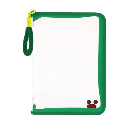 Expanding File Folder, transparent, große Kapazität, Organizer mit Reißverschluss und Tragegriff, transparenter Dokumentenordner, Organizer für Zuhause, Schule von Générique