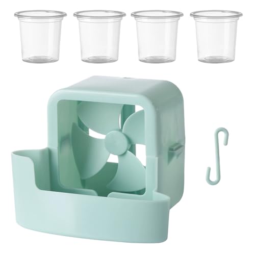 Fan Mist Cooling Adapter, Floor Fan Cooler Attachment, Portable Hangable Ice Box, Easy Install Design, 4,33 x 3,54 x 3,54 Zoll, für Festival Terrace Alley Balcony Use Fan Mist Cooling Adapter, Floor Fan Cooler Attachment, Portable Hangable Ice Box, Easy Install Design, 4,33 x 3,54 x 3,54 Zoll, für Festival Terrace Alley Balcony Use von Générique